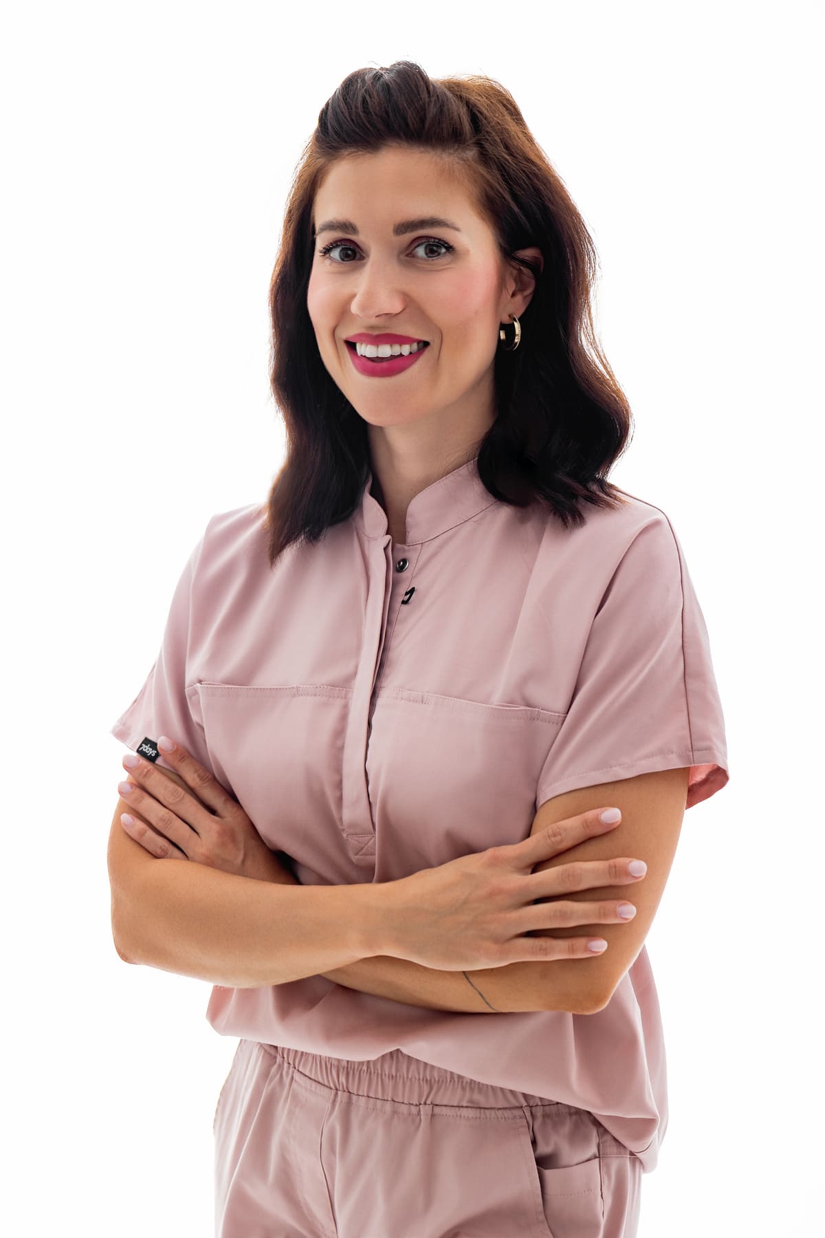 Nikola Mourková, dentální hygienistka, s&nbsp;úsměvem